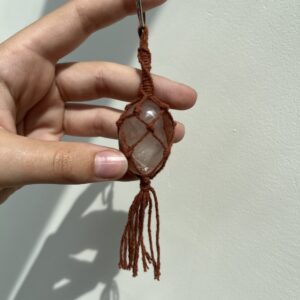 Hanger met Hematoïde Kwarts