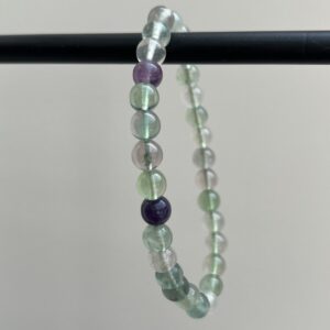 Kogelarmband Fluoriet (6 mm)