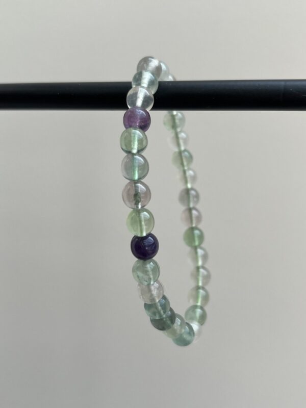 Kogelarmband Fluoriet (6 mm)