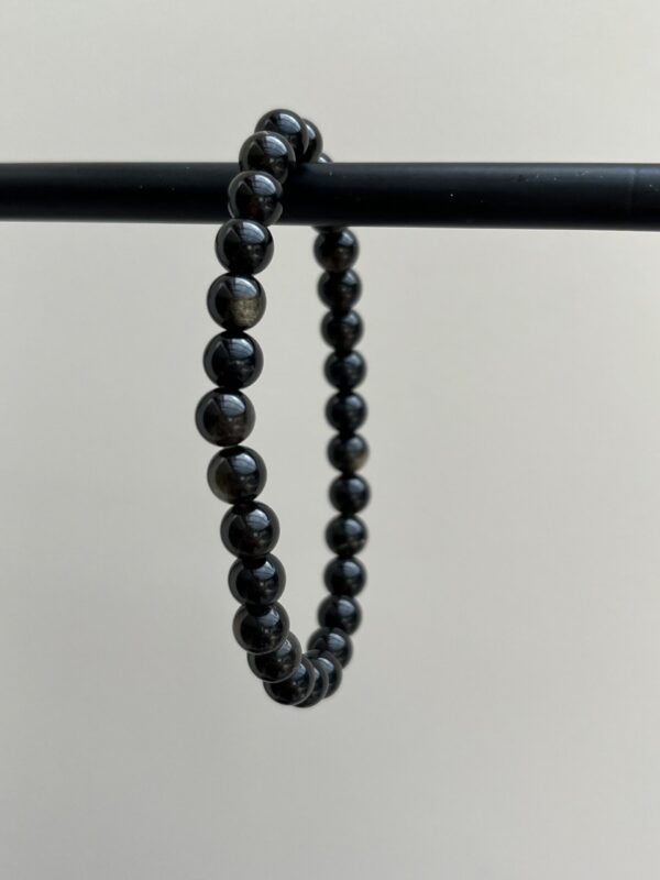 Kogelarmband Gouden Obsidiaan (6 mm)