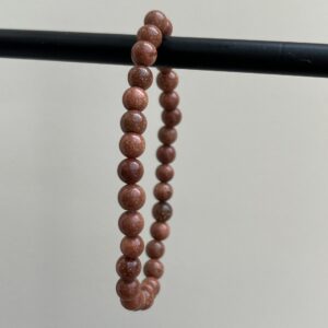 Kogelarmband Goudsteen (6 mm)