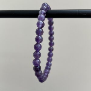 Kogelarmband Amethist (6 mm)