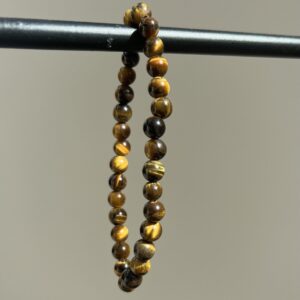 Kogelarmband Tijgeroog (6 mm)