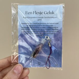 Flesje Geluk Amethist