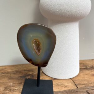 Agaat Geode op Standaard - S | A10